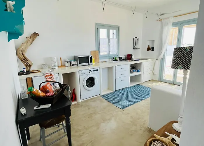 아파트 Eos - De Charme Et Confort Pour 4 Personnes Pres De La Et Du Coeur De Koufonissi